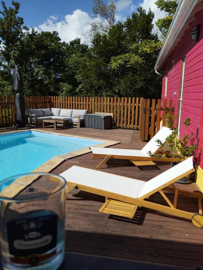 Kaz Kalina - Gites Avec Piscine Partagee Bouillante Esterno foto